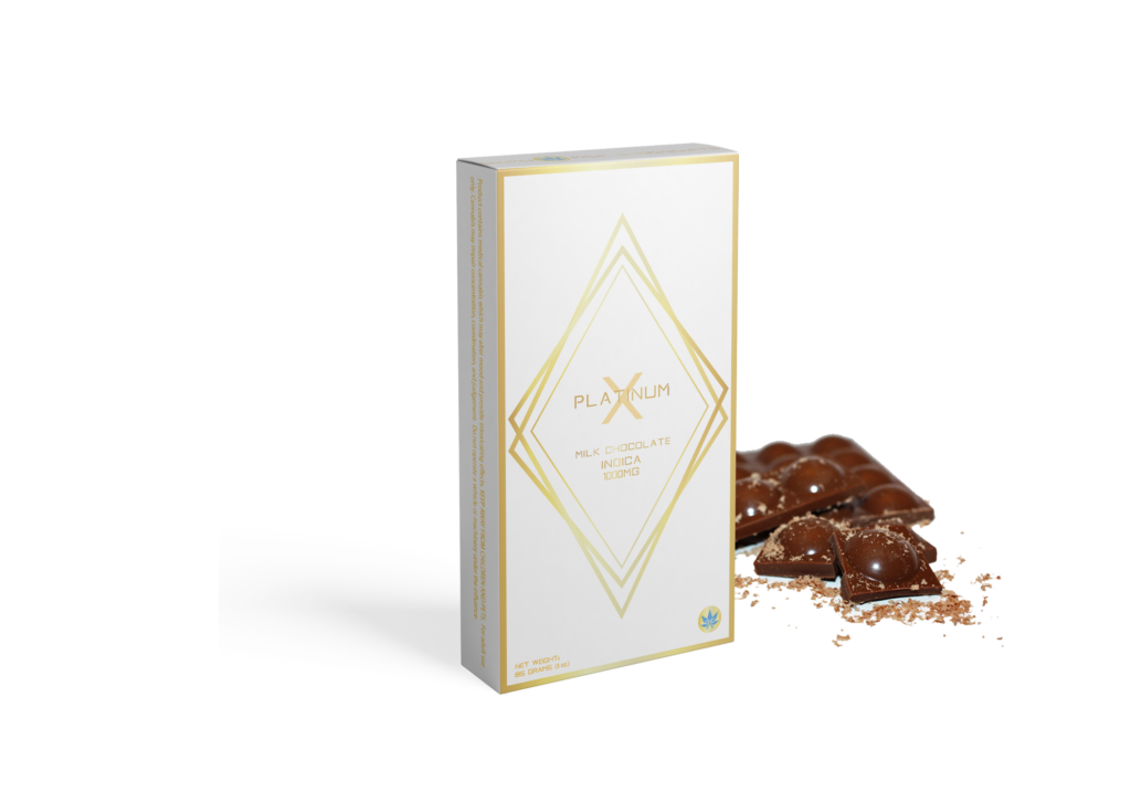 MILK CHOCOLATE 1000MG INDICA- PlatinumX